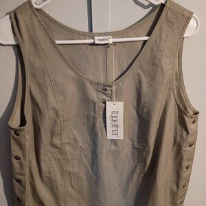 Together tank very light brown size 16